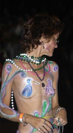 Body Painting 2004 photo - Duval Street, Key West